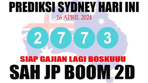 Prediksi Sidney Hari Ini Selasa April Bocoran Sdy Jitu