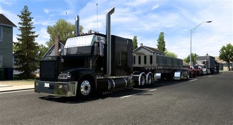 ATS Freightliner Fld Custom Updated 1 40 X American Truck