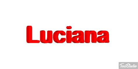 Luciana Nombre Dise Os De Logotipos Animados