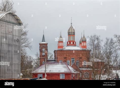 Sapsan, fast train and views from Moscow to St. Petersburg Stock Photo ...