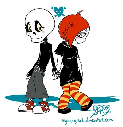 Skullboy And Ruby Cutes By Myrcury Art On Deviantart