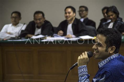 KESAKSIAN NAZARUDDIN KASUS HAMBALANG ANTARA Foto