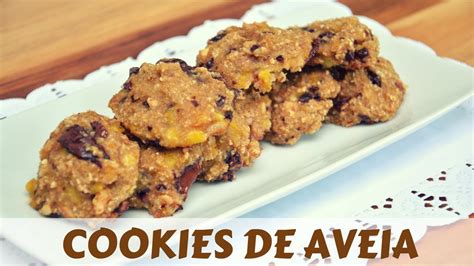 Cookie de Banana e Aveia Saudável YouTube