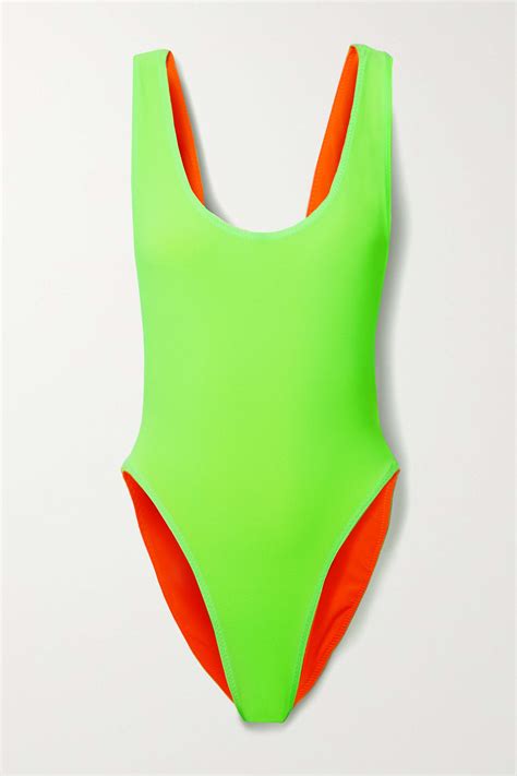 Neon Green Swimming Costume Atelier Yuwa Ciao Jp