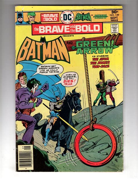 The Brave And The Bold 129 1976 FN FN Joker Two Face ID 295