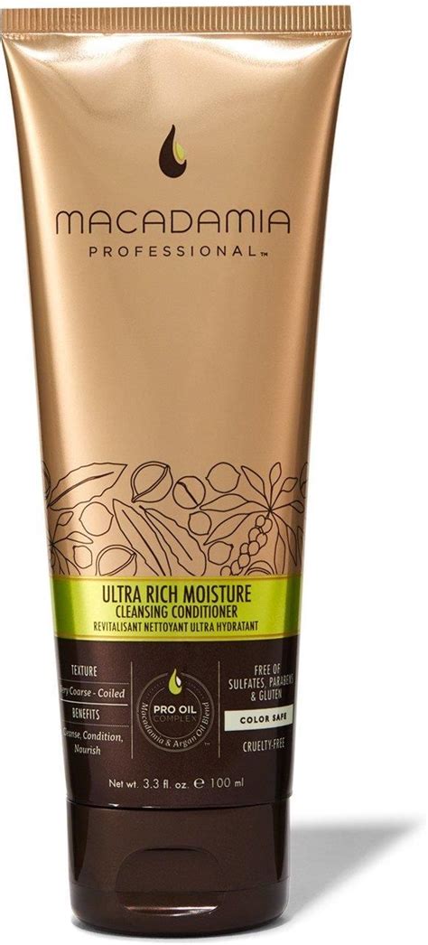 Odżywka Do Włosów Macadamia Ultra Rich Cleansing Conditioner Nawilżająca Odżywka Myjąca Do