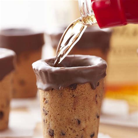 Learn How To Make These Tasty Bourbon And Chocolate Chip Cookie Shot