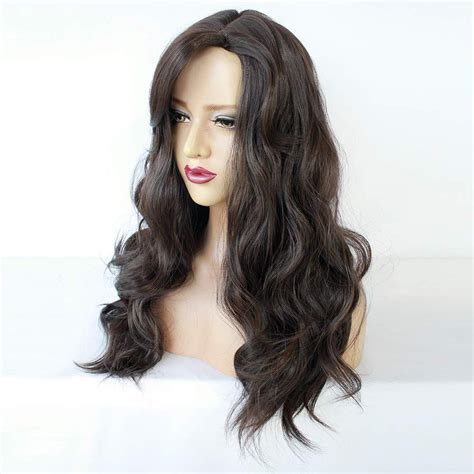 Natural Long Curly Synthetic Wig Artofit