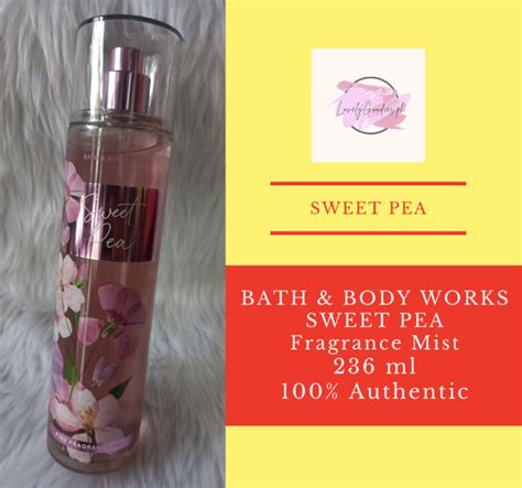 Bath And Body Works Sweet Pea Fine Fragrance Mist 236ml 100 Authentic