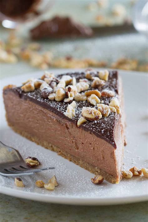 No Bake Nutella Cheesecake