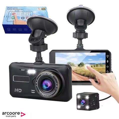 Dual Lens Vehicle BlackBOX DVR car video recorder • Arcoore