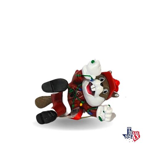 Buc Ees Plush Christmas Ornament Texas Snax