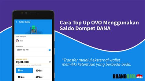 Cara Isi Saldo Ovo Lewat Dana Atau Cara Transfer Dana Ke Ovo