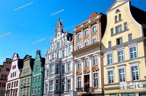 Neuer Markt Rostock Stock Photo Picture And Low Budget Royalty Free