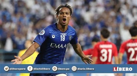 Con gol de André Carrillo Al Hilal ganó 1 0 al Urawa Reds por final