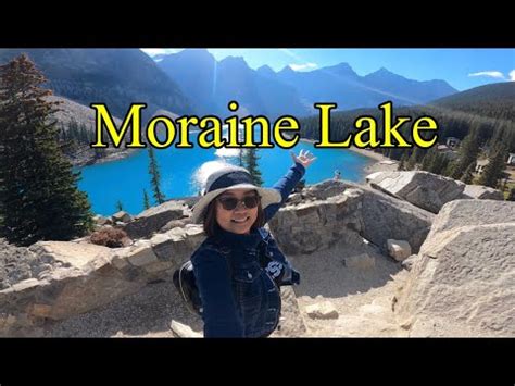 Moraine Lake Banff National Park K Youtube