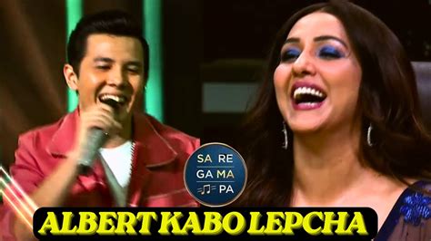 Albert Kabo Lepcha Saregamapa New Promo S Special Song Albert Kabo