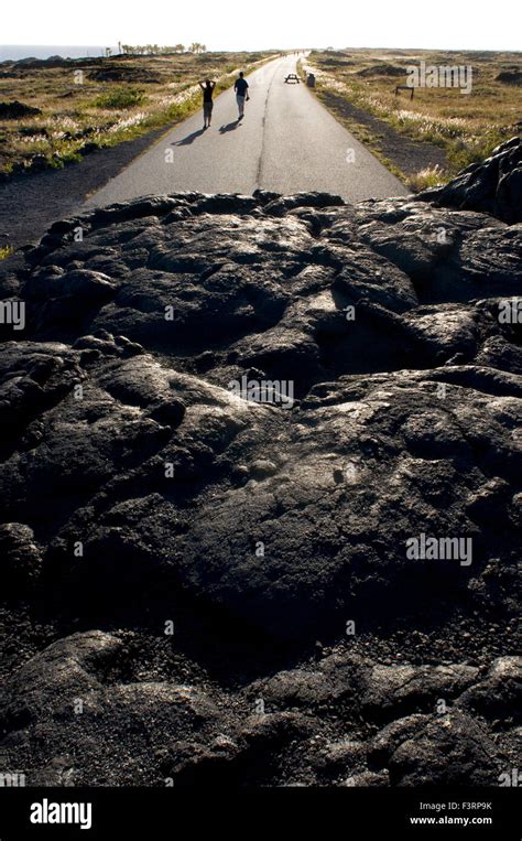 End Of The Road Chain Of Craters Road Hawaii Volcanoes National Park