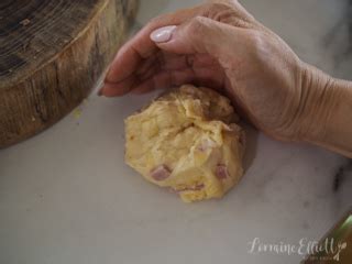 Savoury Bacon Cheese Egg Hot Cross Buns Recipe