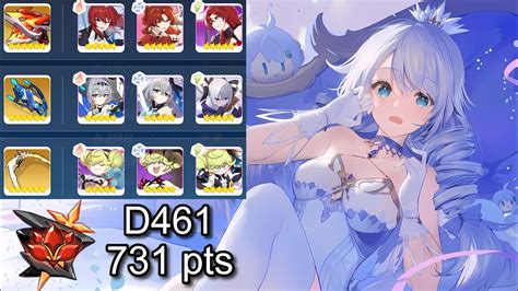 Honkai Impact 3 Ex Abyss RL D461 Parvati Ignite 731 Pts HFS