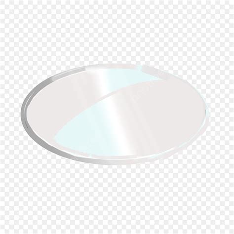 Round Plate White Transparent Round Glass Plate Round Transparent