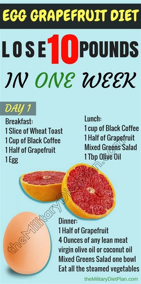 Egg And Grapefruit Diet