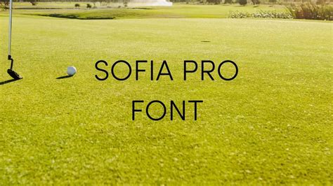 Sofia Pro Font Free Download