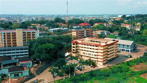 An Aerial View Of The Faculty Of Applied Arts And Technology Takoradi Technical University