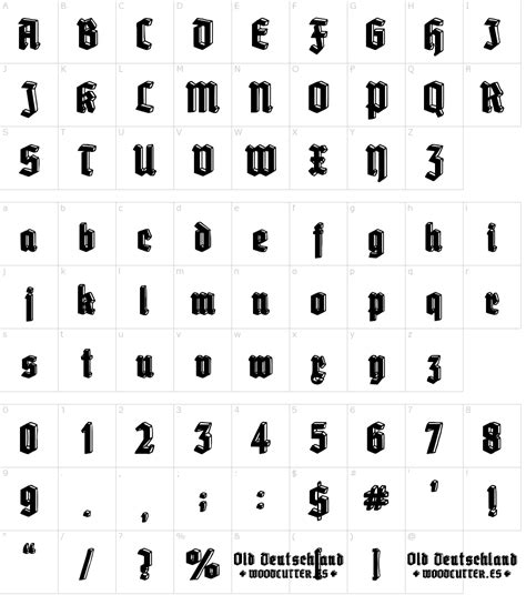 Old Deutschland Font Download