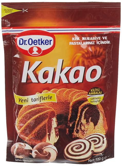 Amazon.com : Dr. Oetker cacao (kakao) 100gr X 2pcs : Grocery & Gourmet Food