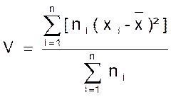 éténdue variance écart type