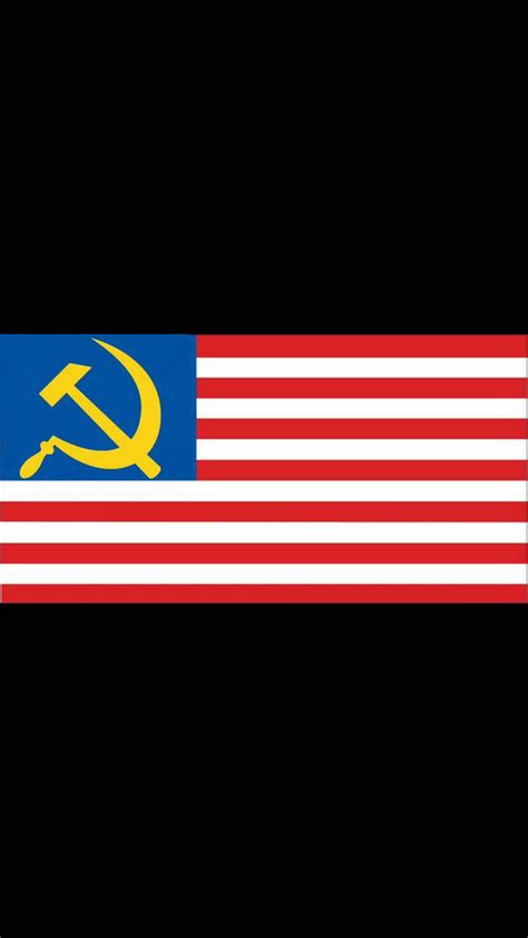 american flag with hammer and sickle by boatride01 on DeviantArt