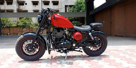 This Modified Re Thunderbird Relishes Harley Like Bobber Identity