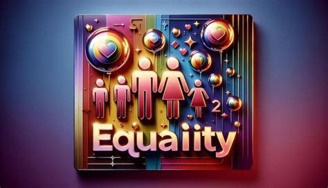 Glossy Background Same Sex Parents Holding Hands Concept Beautiful Image With Icons Of SameSex P