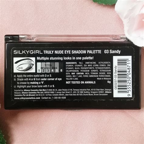 Lucky Citrine Review Silkygirl Truly Nude Eye Shadow Palette