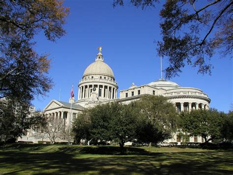 Mississippi State Capital In Jackson, Building, Photos, - Mississippi ...