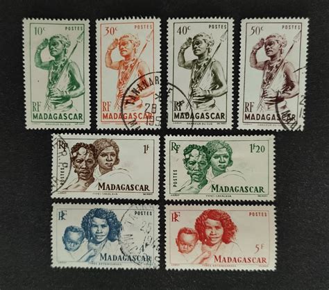 Franz Sische Kolonie Madagaskar Lot Gestempelt Kaufen Auf Ricardo