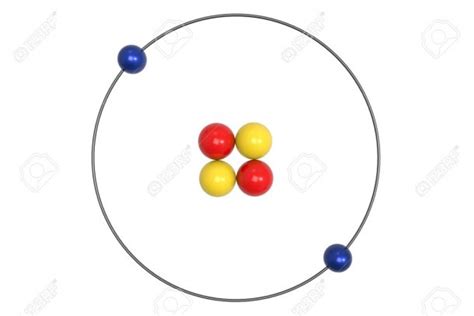 Helium Bohr Diagram