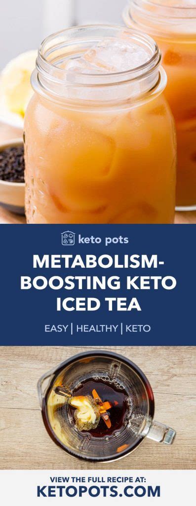 Metabolism Boosting Iced Keto Bulletproof Tea Good With Green Or Black