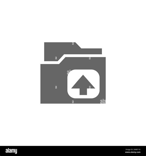 Upload Folder Icons Common Graphic Resources Vector Illustrations