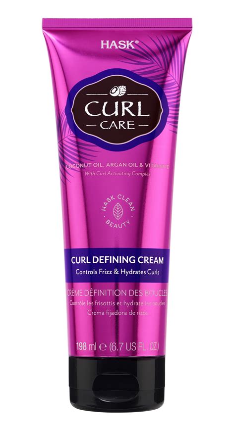 Hask Curl Care Moisturizing Shine Enhancing Hair Styling And Defining