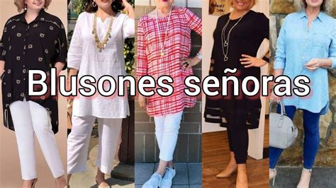 BLUSONES PARA SEÑORAS DE 40 50 Y 60 AÑOS BLUSONES DE MODA 2023