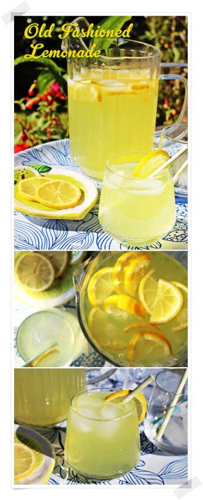 Old Fashioned Lemonade Refreshingly Simple Fab Food All