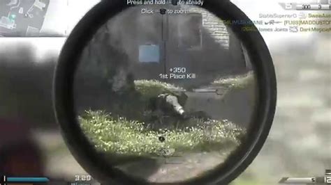 Awsome Concussion Kill In Cod Ghost Youtube