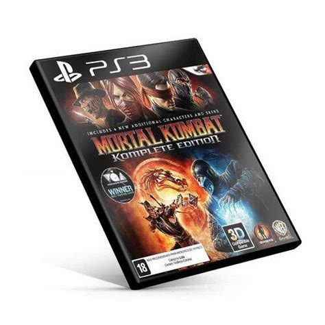 Comprar Mortal Kombat Komplete Edition Ps3 Mídia Digital De R 27 95