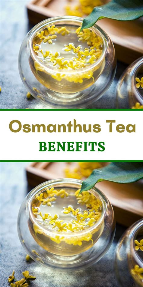 5 Amazing Benefits of Osmanthus Tea