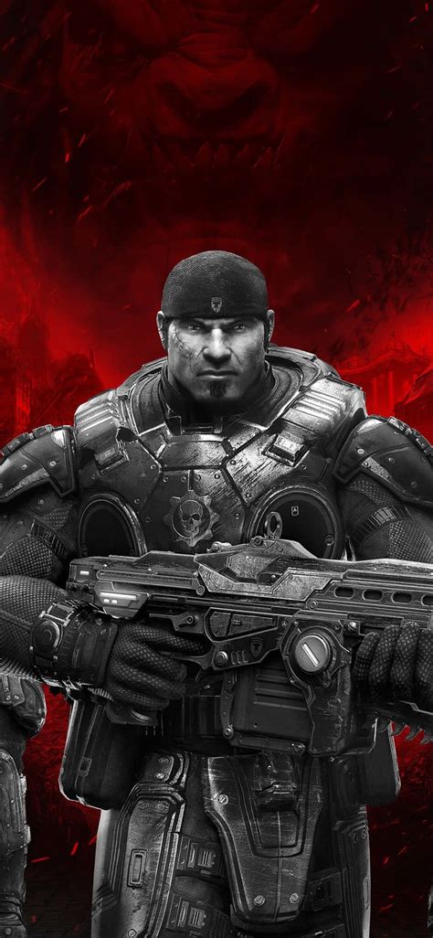 Download iPhone XS Max Gears Of War 5 Character Marcus Background ...