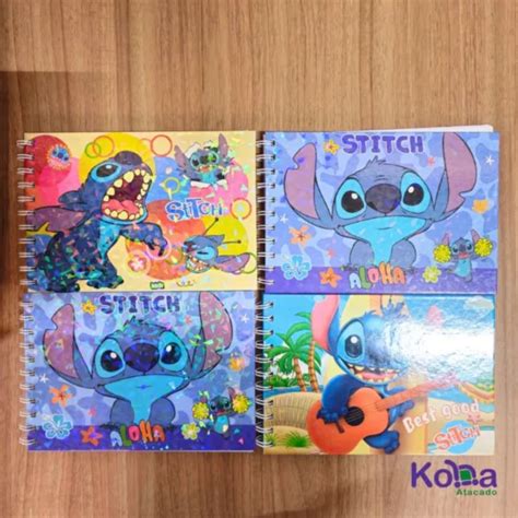 Caderno De Colorir Do Stitch - Livro Caderno de Colorir do Stitch – Koba Atacado
