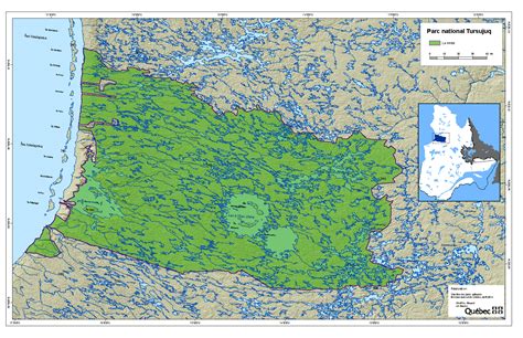 Quebec Provincial Parks Map