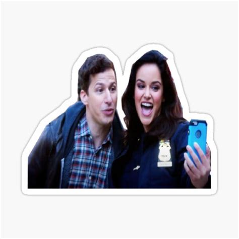 Peraltiago Stickers For Sale Brooklyn Nine Nine Brooklyn Gina Linetti